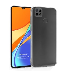 Microsonic Xiaomi Redmi 10A Kılıf Transparent Soft Şeffaf (Renksiz)