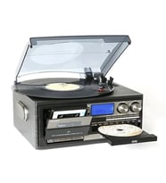 Nostaljik Pikap Kaset CD Çalar Bluetoothlu Kumandalı Radyo Mp3 USB 33-45-78 lik Plakla
