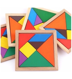 Ahşap Tangram Oyuncak