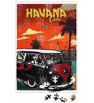 Volkswagen Kombi Havana Puzzle 240 Parça Yapboz