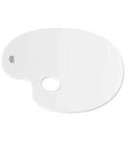 HATAS H03100 AKRİLİK GODESİZ OVAL RESİM PALETİ 20x30cm.
