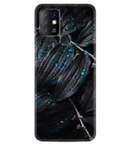 INFINIX Hot 8 9 10 11S Hot 10 Play 10T Kılıf Desemli Silikon Foid Green 1643