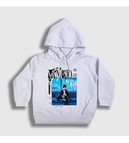 Presmono Unisex Çocuk Beyaz Makoto Oyun Persona 3 Kapüşonlu Sweatshirt 456708tt