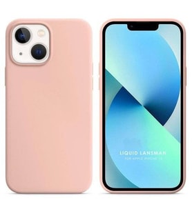 Apple iPhone 13 6.1'' Liquit Lansman Silikon Pudra