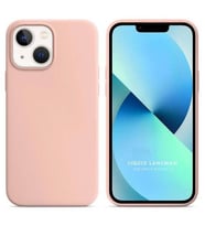 Apple iPhone 13 6.1'' Liquit Lansman Silikon Pudra