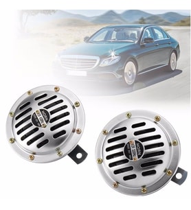 Hella Tip Süper Tone Küçük Kafa Korna Seti 12 Volt Krom 2 Adet