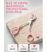 Taşınabilir Kaş Ve Kirpik Düzenleme Makası - Ergonomik Tasarım Yeni Nesil