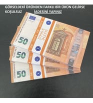 300 ADET 50 EURO GEÇERSİZ EĞLENCE OYUN ŞAKA  DÜĞÜN PARASI