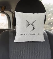 BK Gift Ds Tasarımlı Kare Araç Koltuk Yastığı-1