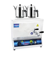 Mizan 25 Lik Elektrikli 20 Litre 2 Demlikli Çay Kazanı DEMLİK HEDİYELİ