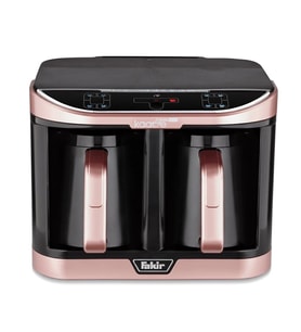Kaave Dual Pro İkili Kahve Makinesi 8 Fincan Kapasitesi ile Şık Rose Tasarım