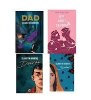 Selahattin Demirtaş Kitap Seti - Dad - Bir Kürt Sevdim - Seher - Devran - Dilek Bilgiç Esen (Krem)