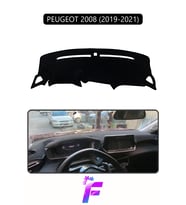 PEUGEOT 2008 (2019-2021) Uyumlu Torpido Örtüsü Yansıma Önleyici Tam Koruma Kolay Montaj J6