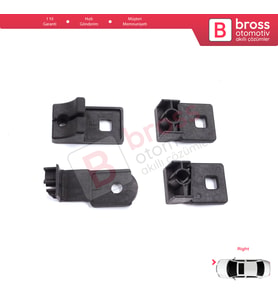 VW Crafter MK1 2E 2F 2006-2017 2E0998226 İçin Sağ Ön Far Ayak Tamir Seti