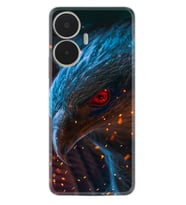 Realme C55 Kılıf Silikon Desen Özel Seri Şahin 1756