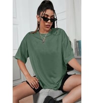 Unisex Pamuklu T-shirt (Yeşil)