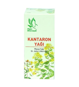 Doğan Baharatçılık Kantaron Yağı 50cc ml Doğal Saf Masaj Yağı 