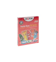 Pastel Boya 18 Renk Karton Kutu 50330/F 3307