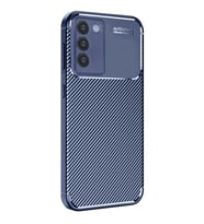 Vivo V30 Lite 4g Kılıf Auto Focus Karbon Kapak - Lacivert