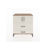 Hyperion Şifonyer 2 Raflı 2 Çekmeceli 2 Kapaklı 88x44x96 Çam-Aytaşı
