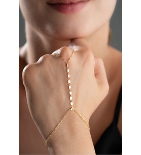 925 Ayar Gümüş Taşlı Pullu Şahmeran (Gold)