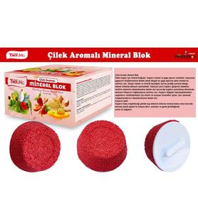 BİOLİVE Çilek Aromalı Mineral Blok