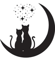 KEDİ FOLYO STİCKER 80cm Uzunluk