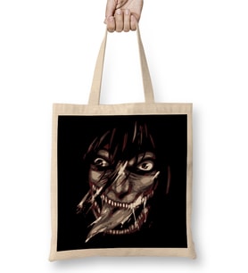 Snk kyojin Titan Smile Bez Çanta Uzun Saplı