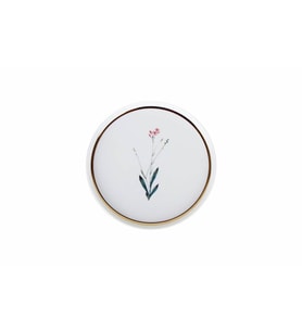 Porland Botanical Desen4 Düz Tabak 21cm (Karışık)