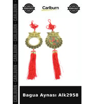 Özel Üretim Feng Shui Dekoratif Uzak Doğu Sembol Bagua Aynası Alk2958