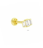 Glorria Altın 3 Baget Tragus Piercing