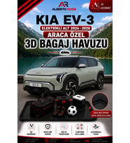 Kia EV-3 Elektrikli ALT 2024 - 2026 Araca Özel 3D Bagaj Havuzu