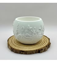 Dekoratif Vazo Silikon Kalıp 7x9 Cm
