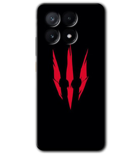 Poco x6 Pro Kılıf HD Desen Baskılı Kılıf - Ayı Pençesi