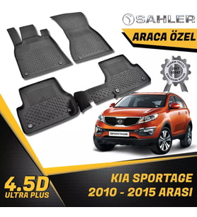 Kia Sportage Havuzlu Paspas 4,5D Sahler 2010-2015 Arası