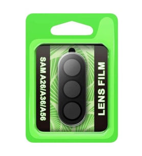 Uray store Samsung Galaxy A26 Raze Metal Kamera Lens - Siyah