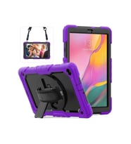Durukar® Samsung Galaxy T510 Tab A 10.1 Kılıf Pars Tablet Kapak - Mor
