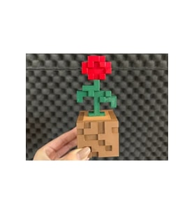 Minecraft Gül Dekoratif Ürün