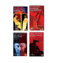Çatal Dil + Ekmeğimi Kazanırken + Dr. Jekyll Ile Bay Hyde + Köpek Kalbi- 4 Kitap Set