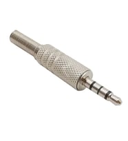 3.5 Mm Stereo 3 Boğumlu Metal Discman Jack Fiş Soketi Jak
