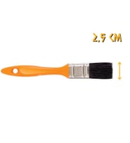 İzmir Fırça Luna Junior Yağlı Boya Fırçası No: 1 - 2.5 cm. (Turuncu)