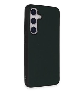 Galaxy S24 Kılıf Taft Kapak - Koyu Yeşil