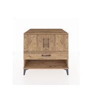 Kronos Şifonyer 2 Raflı Tek Çekmeceli 2 Kapaklı 88x59x80 Çam-Çam