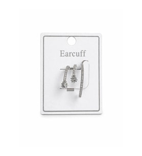 Çoklu Görünüm Zirkon Taşlı Model Earcuff Kıkırdak Kıkırdak Küpe Gümüş Kararmaz Renk Atmaz