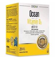 Orzax Ocean Vitamin D3 400IU Sprey 20ml