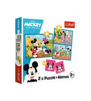 Bulmaca Trefl 2'si 1 arada not disney eroii disney