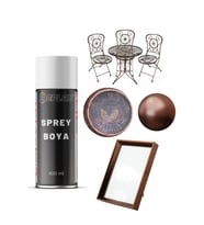 Bakır Rengi Masa Sandalye Tablo Kenarı Sprey Boyası 400 Ml.