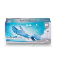 Has-Pet Mavi Nitril Pudrasız Eldiven XLarge 100'lü