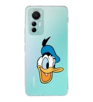 Xiaomi Mi 12 Lite Uyumlu Kapak Donald Duck Tasarımlı Şeffaf  Silikon Kılıf