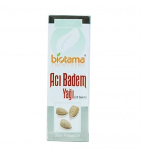 Biotama Acı Badem Yağı 50 Ml